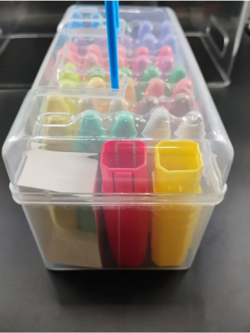 Sidewalk Chalk Set 48 Pieces Non-Toxic Washable With Case Ages 4+